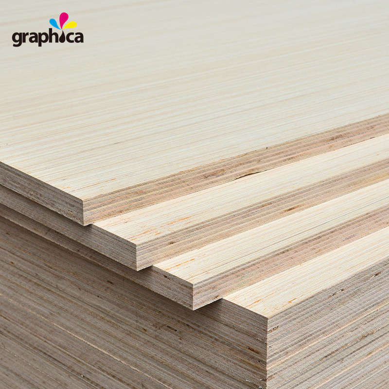 Plano compensado de bétula integral de grau BB/BB 12/15/18 mm para fabricação de matrizes na indústria de impressão de embalagens