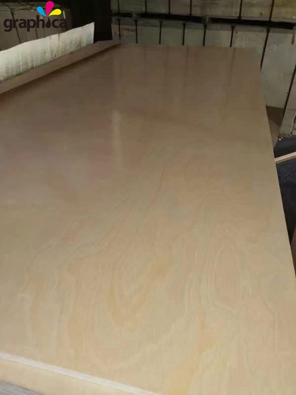 Plano compensado de bétula integral de grau BB/BB 12/15/18 mm para fabricação de matrizes na indústria de impressão de embalagens