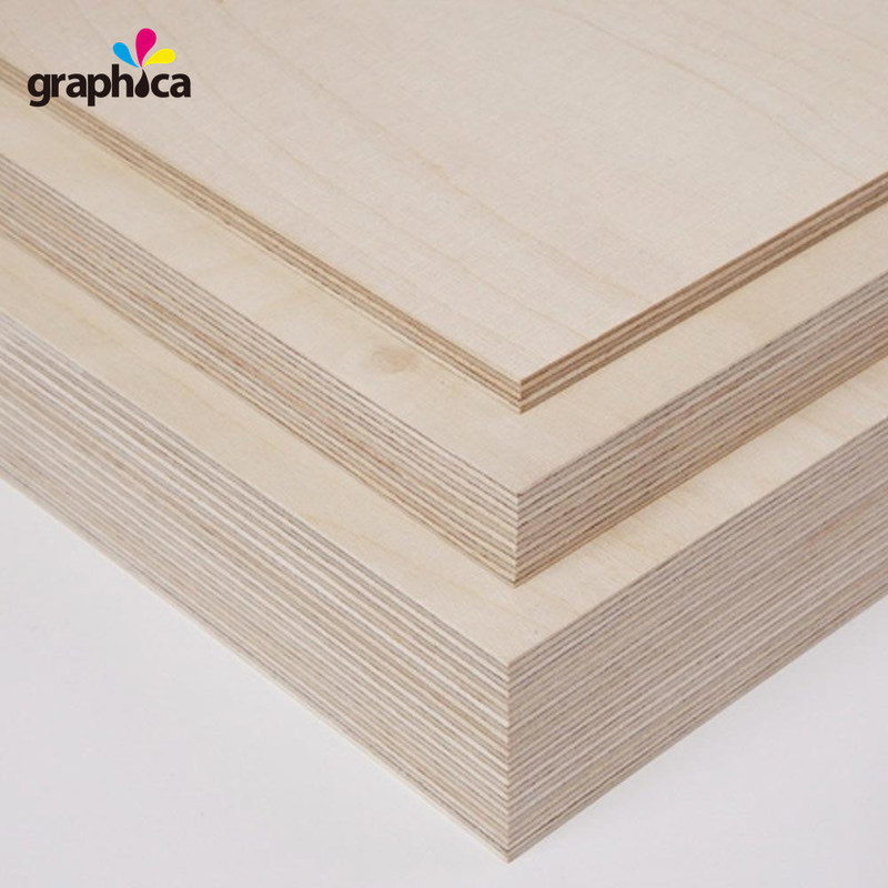 12mm 15mm 18mm Birch Laser Cut Plywood Wood Board para Die Making Face Grade Sem deterioração