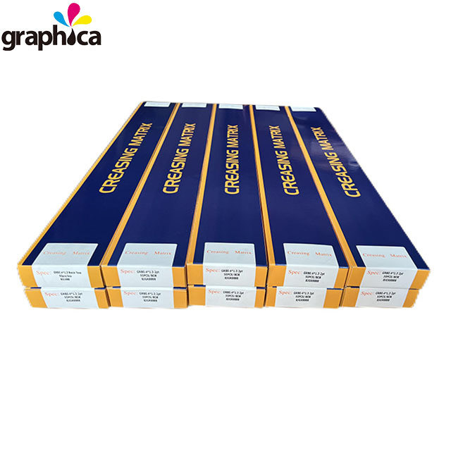 GRB 0,8 x 2,7 mm Máquina de corte a moagem de matriz de esfoliação para embalagens e impressões de papel