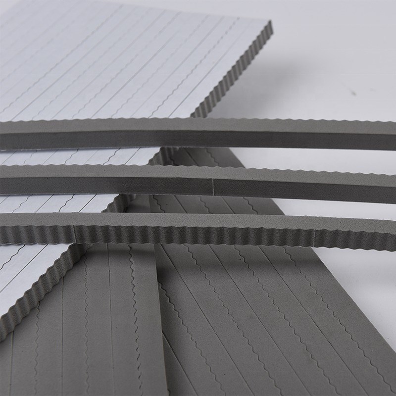 Folha de borracha de ejecção cinzenta comum para corte de mofo 40-45 graus C