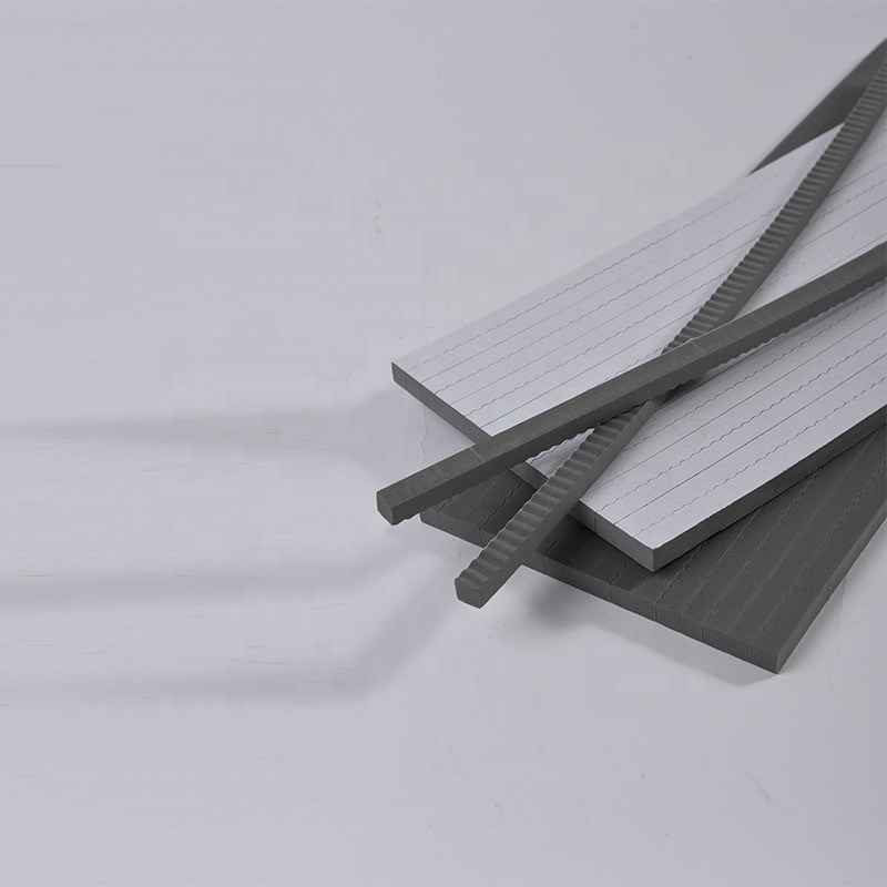 Folha de borracha de ejecção cinzenta comum para corte de mofo 40-45 graus C