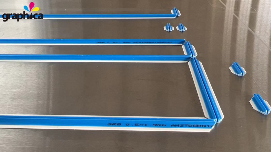 Máquina de corte de matriz de enrolamento de plástico GRB0,5*1,3mm para cortador de die 2024 Best seller