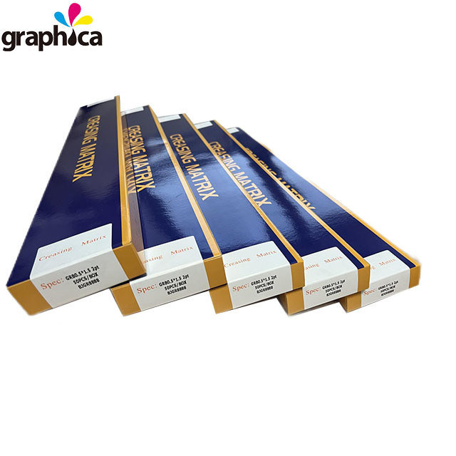 Tempo de punção do cortador de matriz 10000-30000 folhas/hora Gráfico Pequim 2024 GRB0,8*2,1mm Matriz