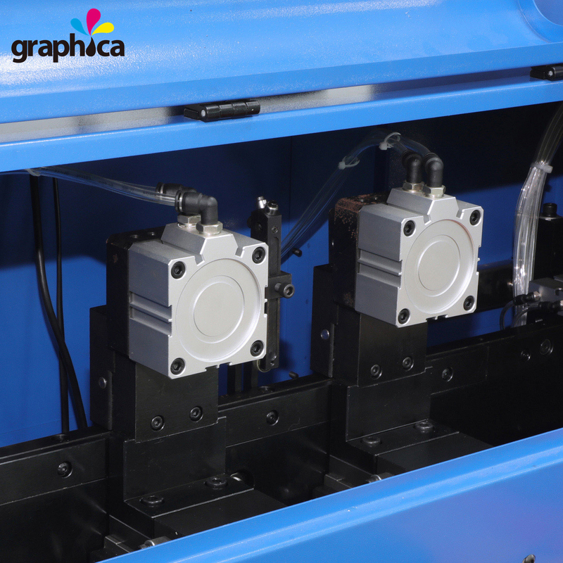 Máquina de dobração de folhas de tira direta 220V 50 60HZ Automático de aço Regra de dobrador gráfico 04-B