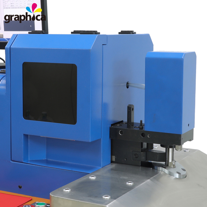 Máquina de dobração de folhas de tira direta 220V 50 60HZ Automático de aço Regra de dobrador gráfico 04-B