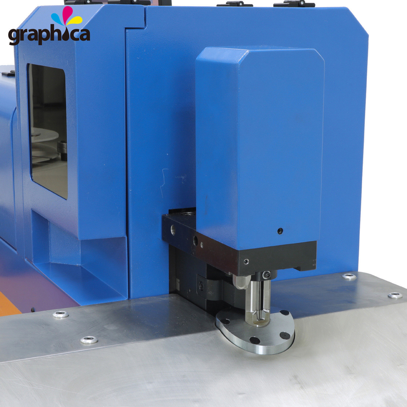 Máquina de dobração de folhas de tira direta 220V 50 60HZ Automático de aço Regra de dobrador gráfico 04-B