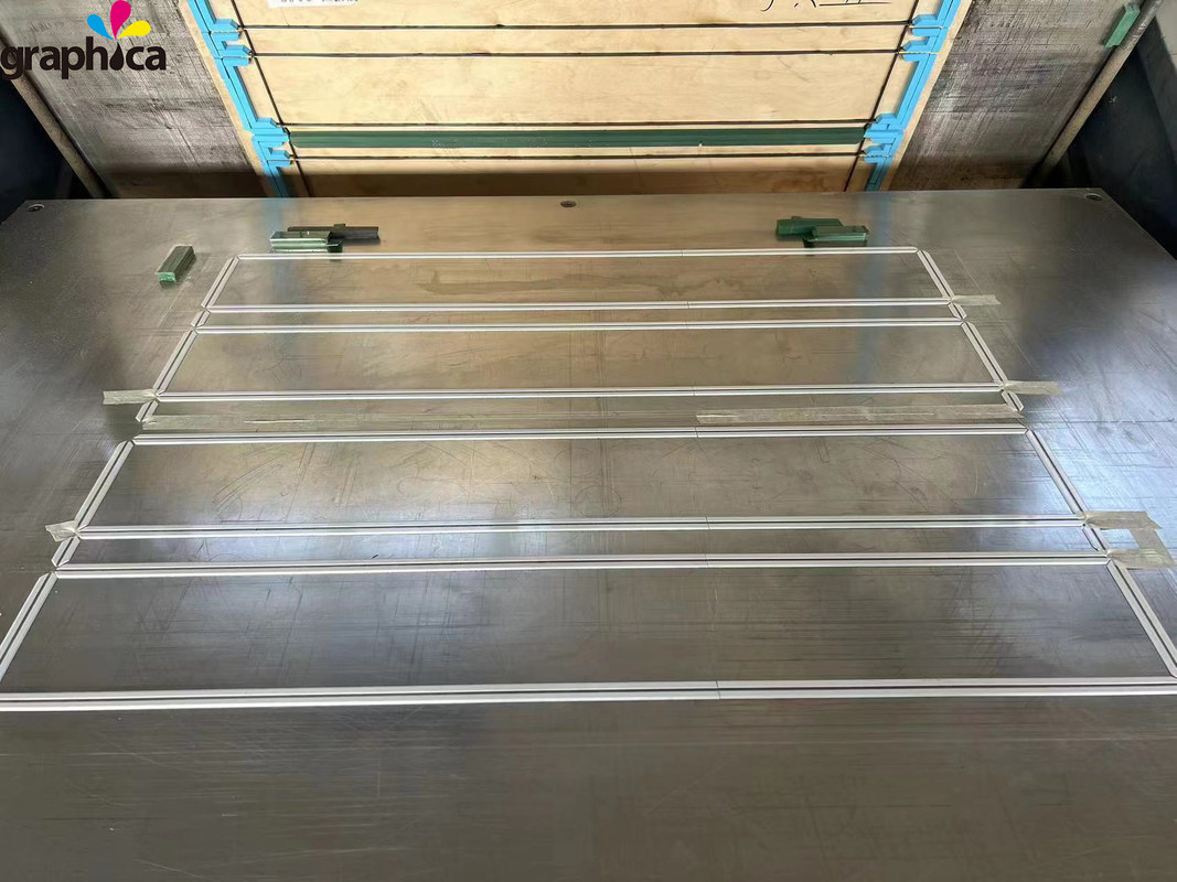 Melhor Vendedor Blue Outbox Gráfico de plástico de corte a borracha matriz de crescimento para materiais de impressão