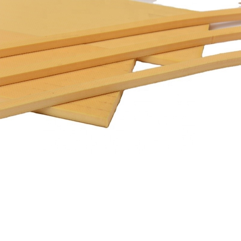 High Elastic Die Cutting Ejection Sheets de borracha em vermelho para células abertas Borracha de madeira compensada plana de aço Regra de corte a borracha