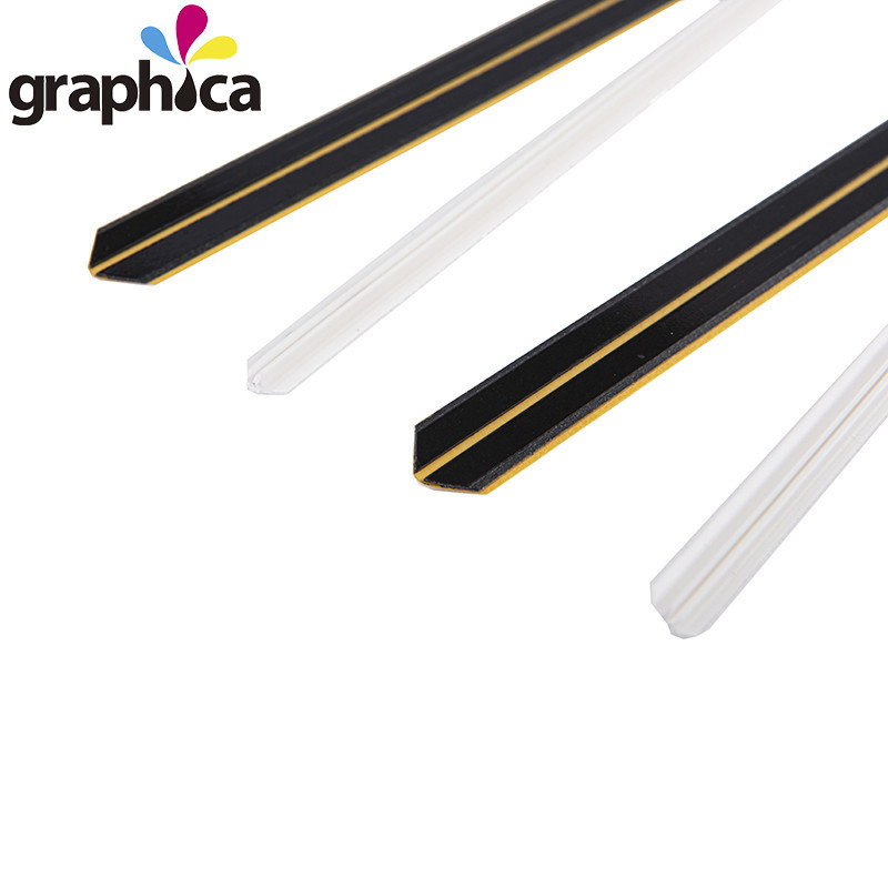 0.4mm Altura do canal preto plástico rosca de matriz de rolo e caixa para máquina de corte por die