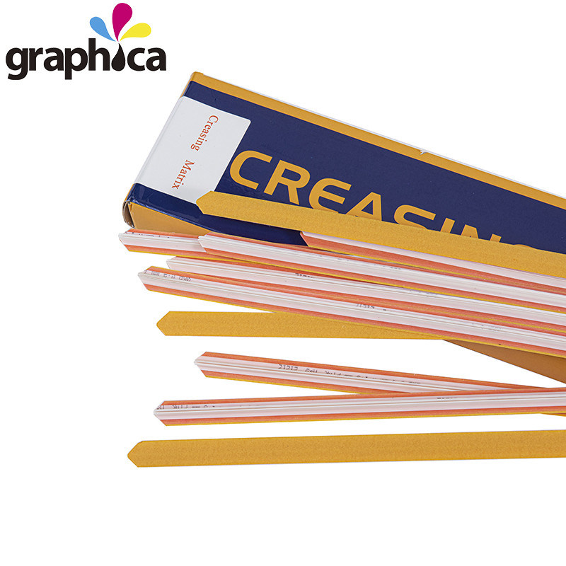 Cortador de matriz de fibra azul para fabricação de caixas de papel corrugado de papelão e muito mais