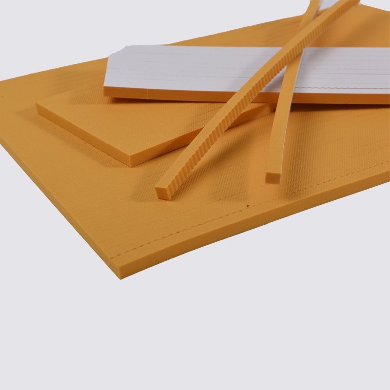 Esponja de borracha de ejeção para a fabricação e corte de moldes de placas para garantir papel liso