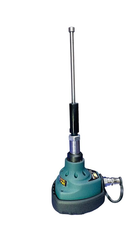 Ferramenta pneumática portátil de extração de buracos internos para corte gráfico de resíduos