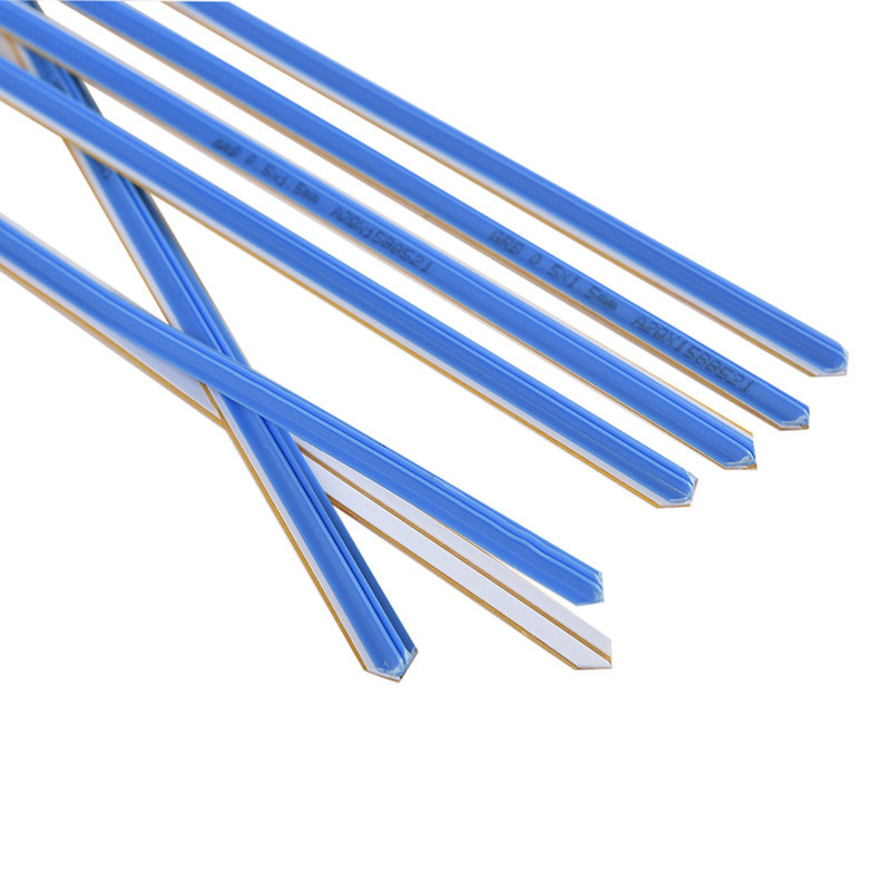 Material de base Matriz de revestimento de PVC 0,5 x 1,5 mm para fabricação de caixas de papel corrugado de papelão