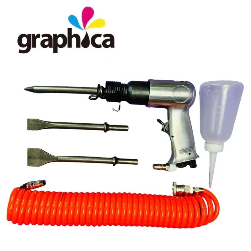 3KW Potência de saída Ferramenta de extração de buracos internos pneumáticos para corte gráfico manual