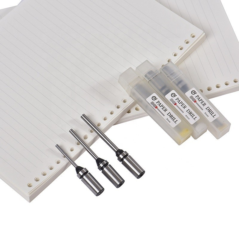 Super Marchb Paper Hole Drill Bit Sharpener Edge de corte afiado e cera revestida até