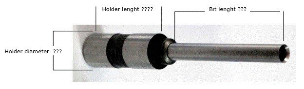 Ferramenta de alta liga de aço de alta velocidade de perfuração de papel pedaços de papel gráfico de Pequim