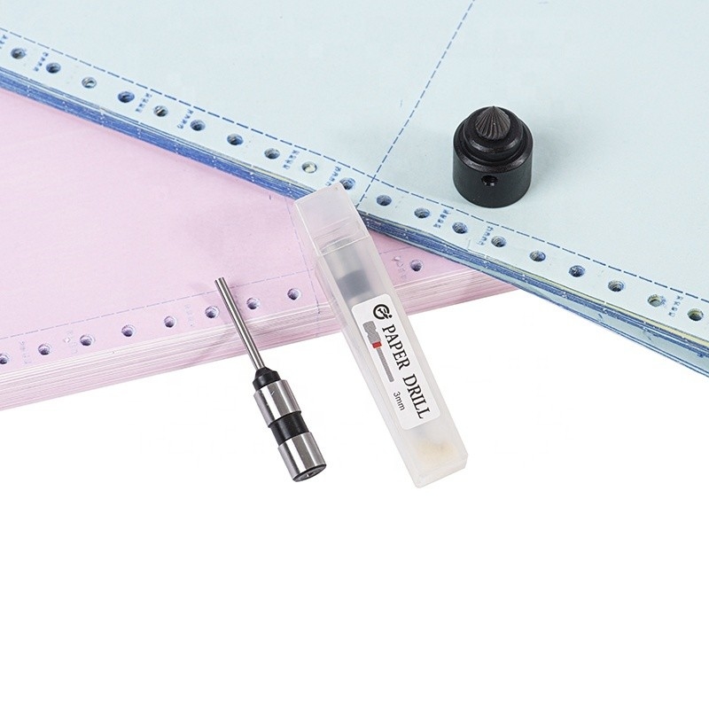 Diâmetro de perfuração 3,0-10,0 mm Furação de papel para máquinas semiautomáticas ou automáticas GRB