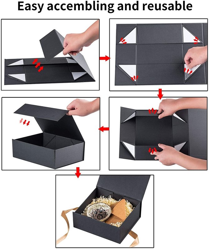 Caixa de embalagem de maçã para tela e armazenamento de quadro fotográfico
