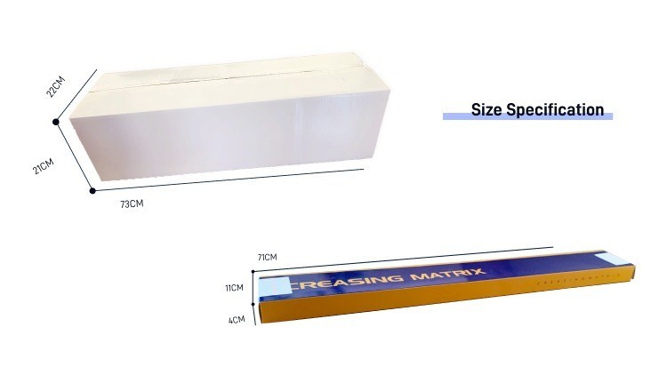 Cortador de Matriz de Creasing Profissional personalizado para desenho de papel corrugado de papelão