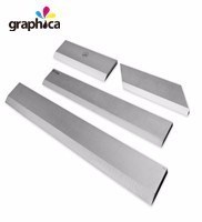 Precisão -0,02mm Faca de corte de papel para Polar 115 EL/ED/CE/EMC Alta dureza HRC48-68