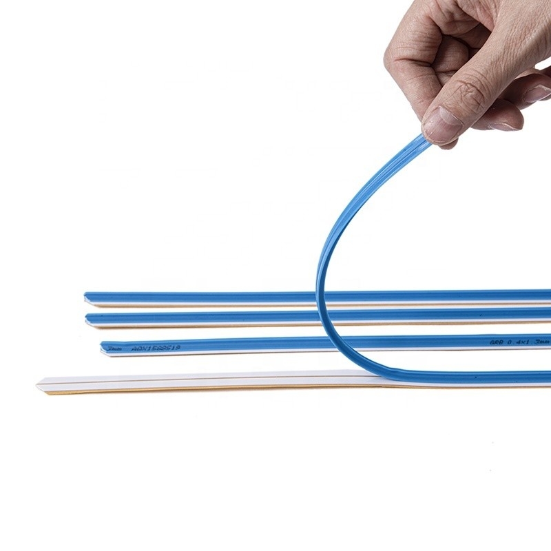 Manual gráfico Matriz de corte de PVC para caixa de papel corrugado de papelão