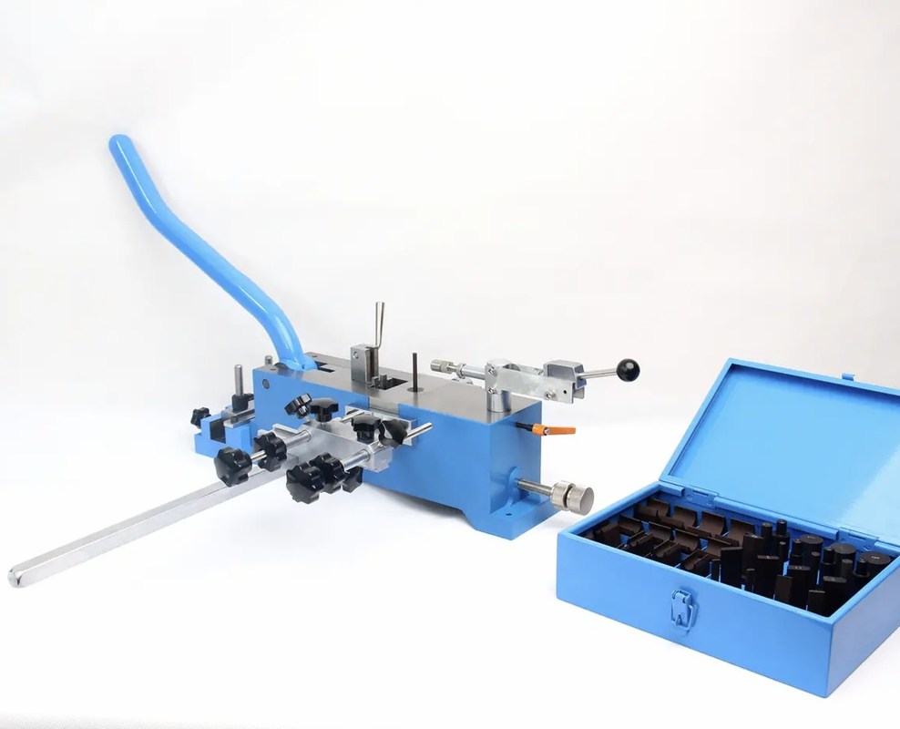 450 mm lateral Gauge Gráfico BJYH -201 36pcs moldagem para Manual de aço Regra Die Bender 52kg peso bruto