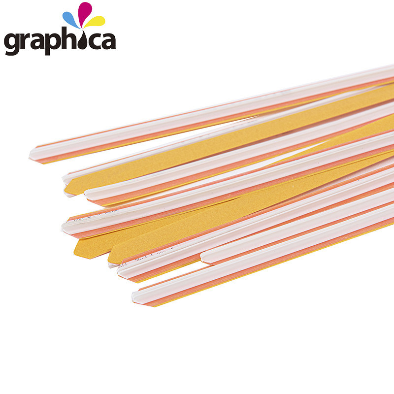 Altura do canal 0,8 mm Máquina de corte de matriz de creasing de plástico GRB0,8 * 2,5 mm para corte de matriz