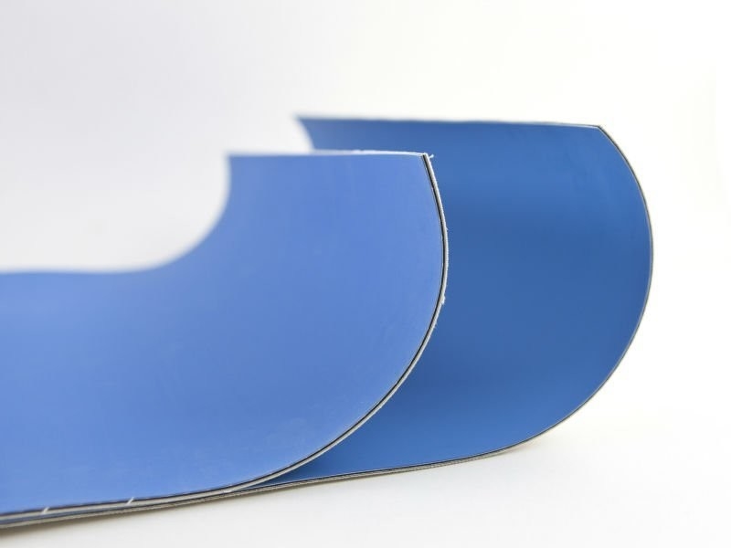 BJ2680 Impressão gráfica offset Blanket Superfície azul Tolerância de cor de nível 0,02 mm