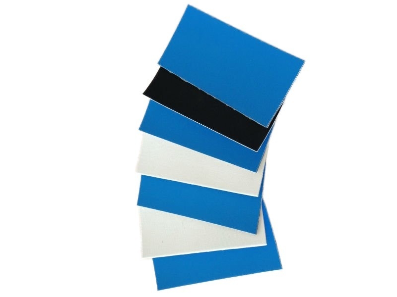 BJ2680 Impressão gráfica offset Blanket Superfície azul Tolerância de cor de nível 0,02 mm