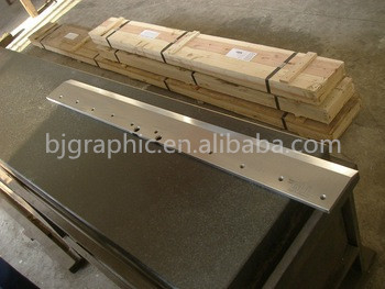 Máquinas de papel Partes de facas de corte de papel acabadas 960*110*11,7 mm Peso KG 24