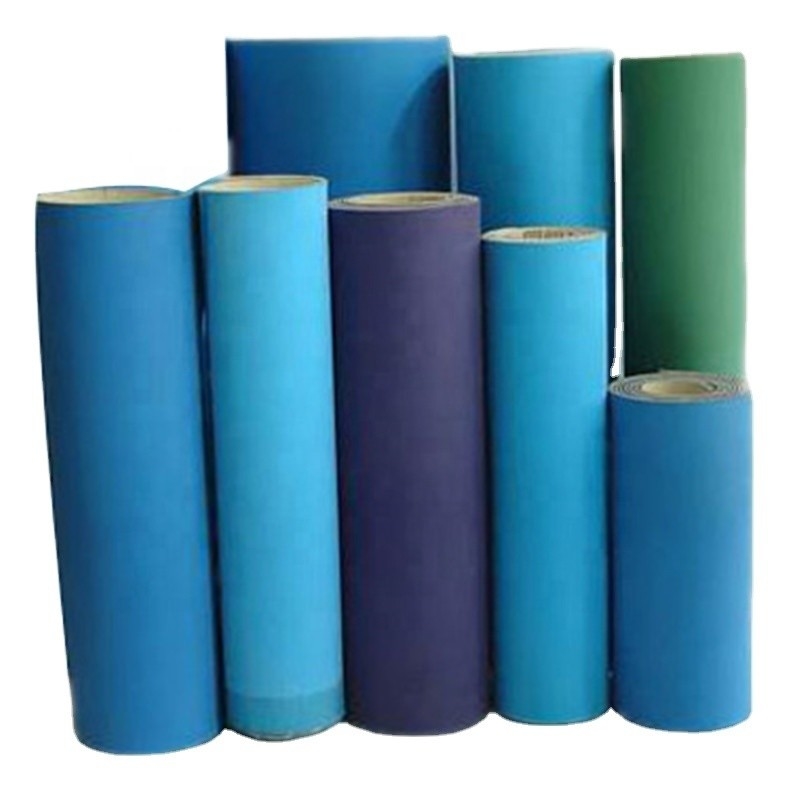 Gráfico Pequim 2021 Impressão Offset Azul Coberta de borracha 1.95mm Espessura para impressão
