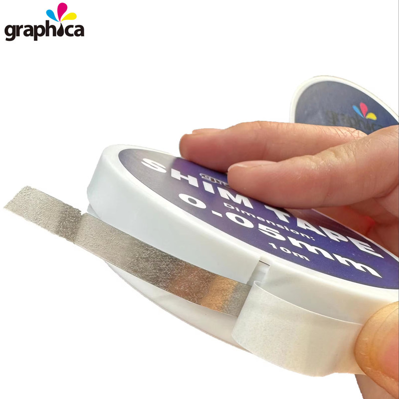 Tela de fixação para corte de matrizes e outros materiais de impressão de aço super-auto-aderente azul