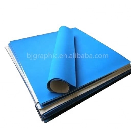 Gráfico Pequim 2021 Impressão Offset Azul Coberta de borracha 1.95mm Espessura para impressão
