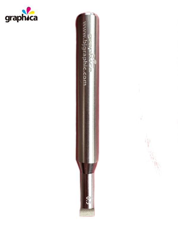 Ferramenta portátil de corte e esboçamento em matriz plana com lâmina de aço de alta velocidade comprimento 4 cm/pc