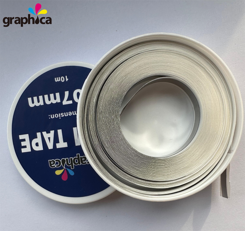 Comprimento 10 m/rolo Faixa de corte a óleo de aço inoxidável para remendos 2022 Design