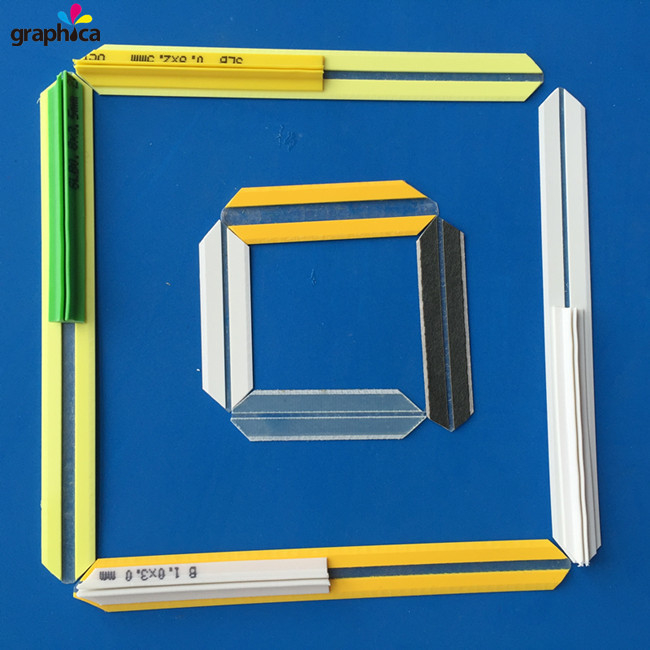 GRB0.6x1.7mmC Matriz de revestimento de PVC com N.o H.S. 39169090 1,3 kg/caixa Fabricada