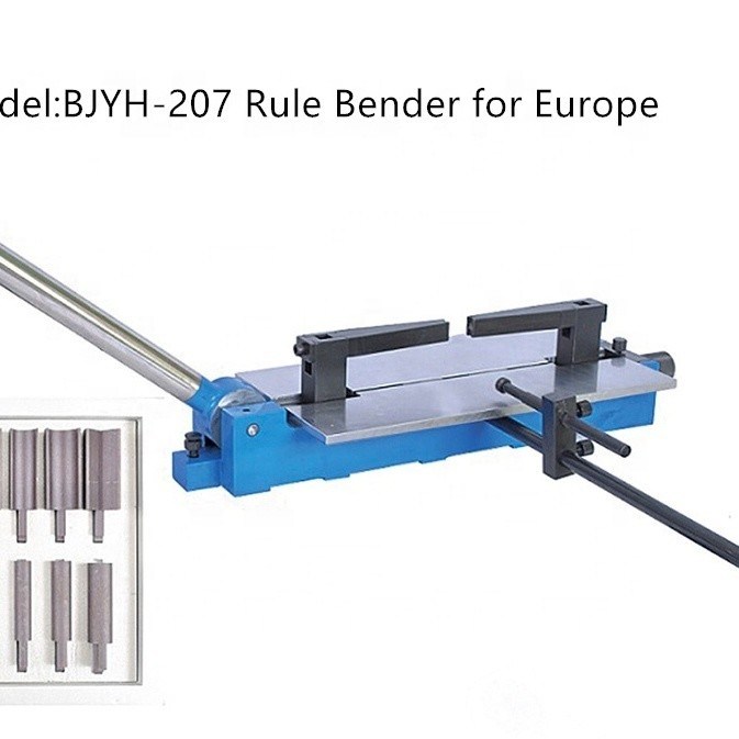 Manual Bender Die Cutting Steel Ruler BJH-201 Ano 2022 e Altura máxima da regra 26mm