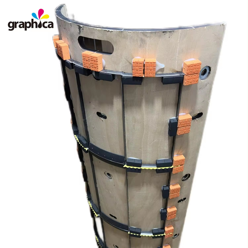 Full Beech Board Rotary Die Mold com 30-43min Cold Press Time e espessura de 18 mm