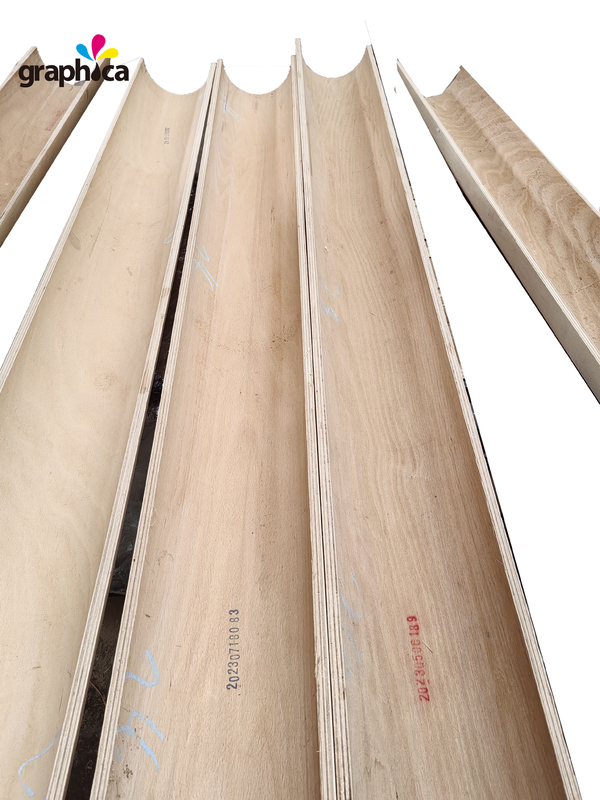 Umidade 6%-8% Full Beech Rotary Plywood para a indústria de fabricação de matrizes 50min Hot Press Time