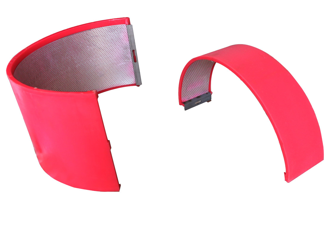 Polyurethane Adjustable Anvil Cover para Rotary Die Cut em Lojas de Materiais de Construção 509KG/Pc