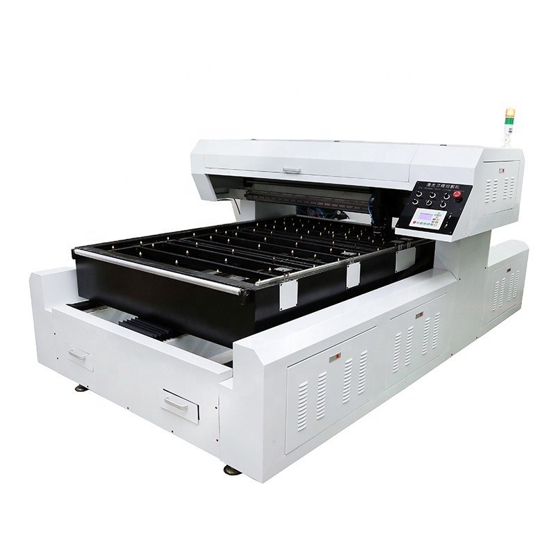 Laser Tube Source Graphic Beijing GIT1218-600W Flat Laser Die Cutting Machine com 1800 mm de comprimento de viagem do eixo Y