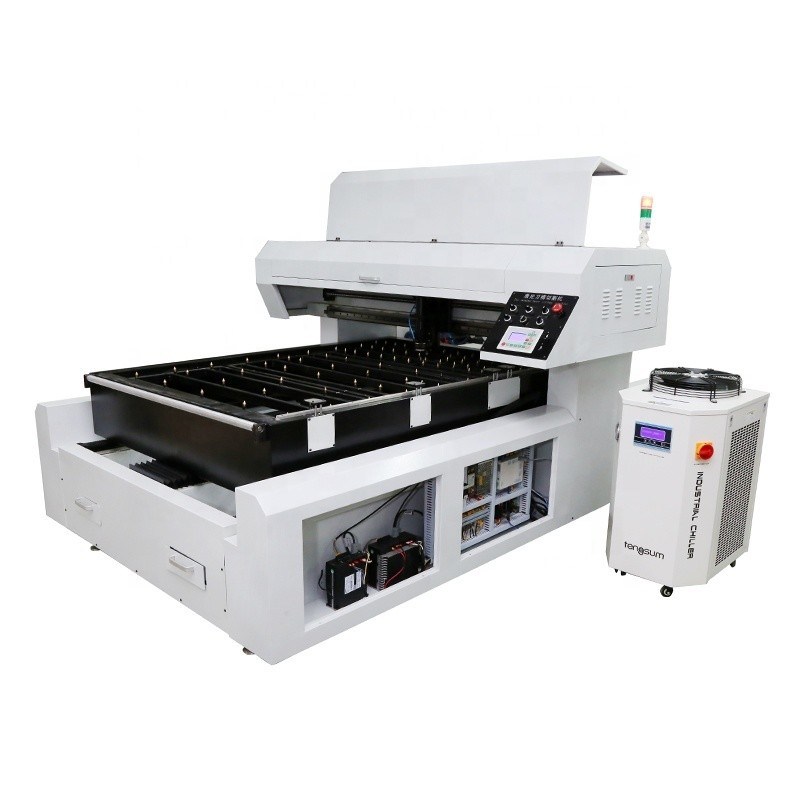 Laser Tube Source Graphic Beijing GIT1218-600W Flat Laser Die Cutting Machine com 1800 mm de comprimento de viagem do eixo Y