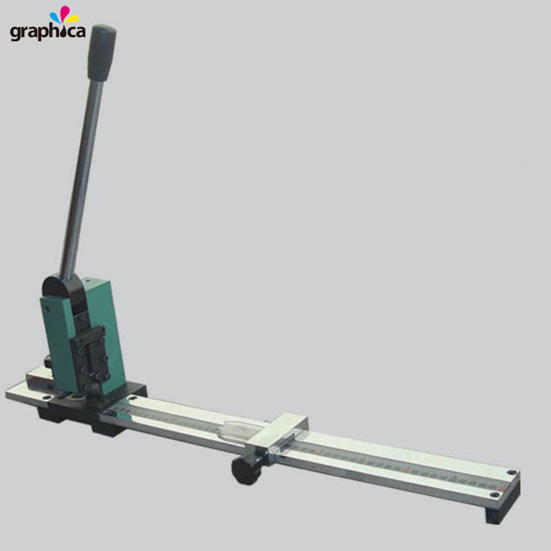 Cortador de matriz de esfoliação operado manualmente em cor verde 71x20x16cm para cortes precisos